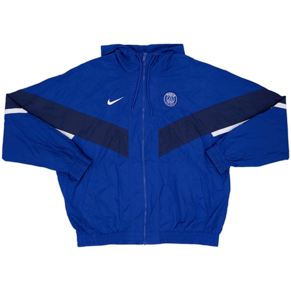 2022-23 Paris Saint-Germain Nike Hooded Track Jacket - 8/10 - (L)