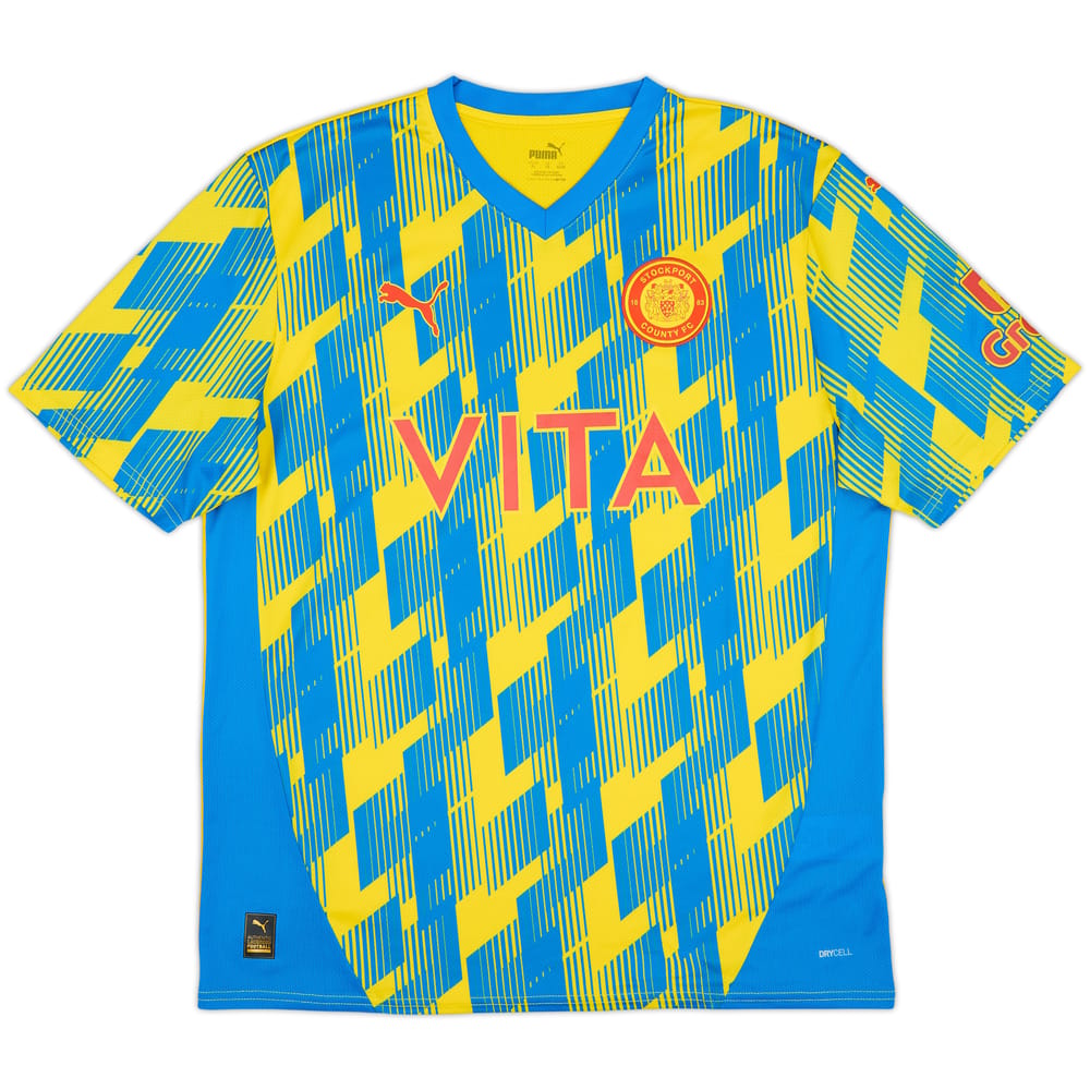 2024-25 Stockport County Third Shirt - 10/10 - (XL)