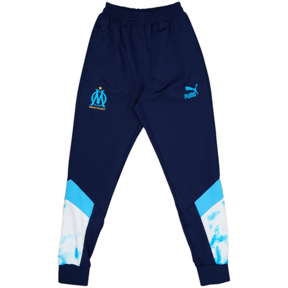 2019-20 Olympique Marseille Puma Track Pants/Bottoms - 9/10 - (S)