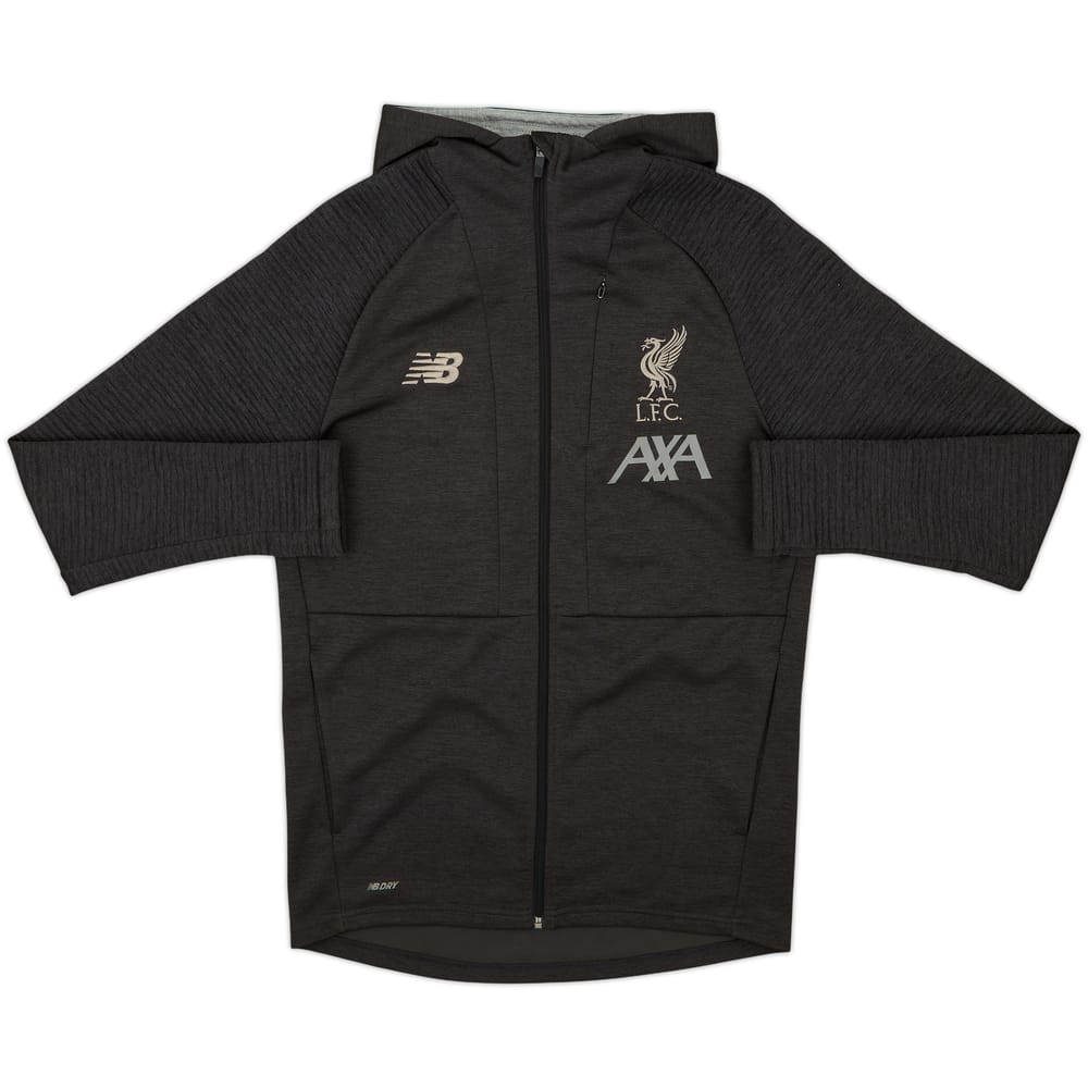 2019-20 Liverpool New Balance Hooded Track Jacket - 9/10 - (S)
