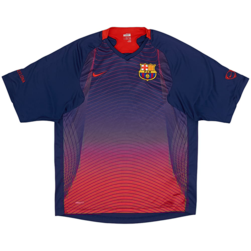 2007-08 Barcelona Nike Training Shirt - 9/10 - (M)