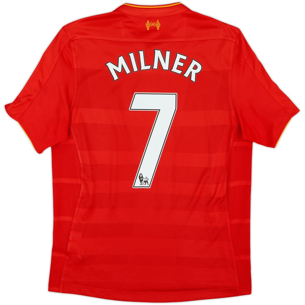 2016-17 Liverpool Home Shirt Milner #7 - 6/10 - (S)