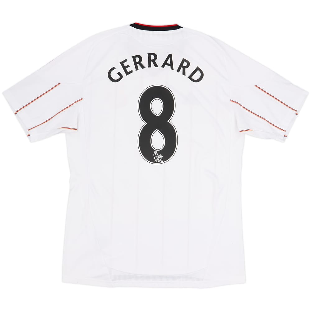 2010-11 Liverpool Away Shirt Gerrard #8 - 6/10 - (M)
