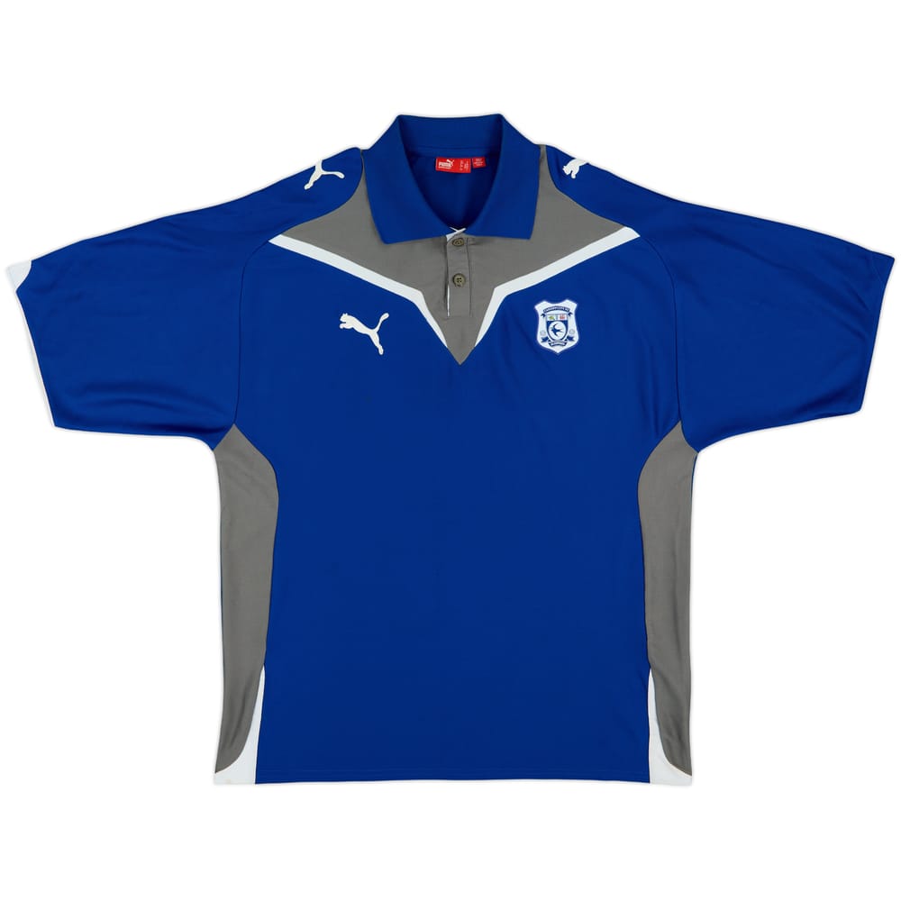 2011-12 Cardiff Puma Polo Shirt - 7/10 - (L)