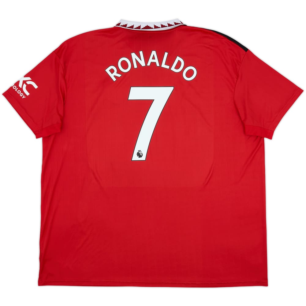 2022-23 Manchester United Home Shirt Ronaldo #7 - 8/10 - (3XL)