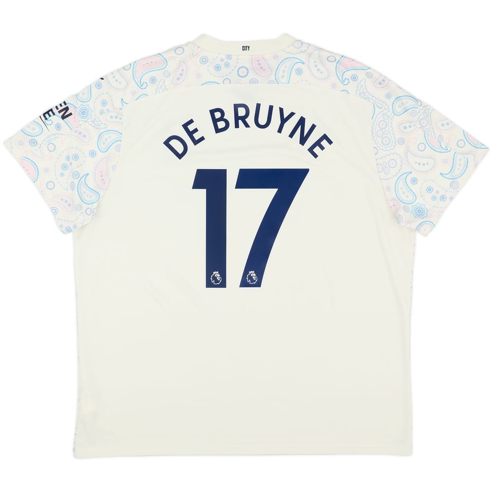 2020-21 Manchester City Third Shirt De Bruyne #17 - 10/10 - (3XL)