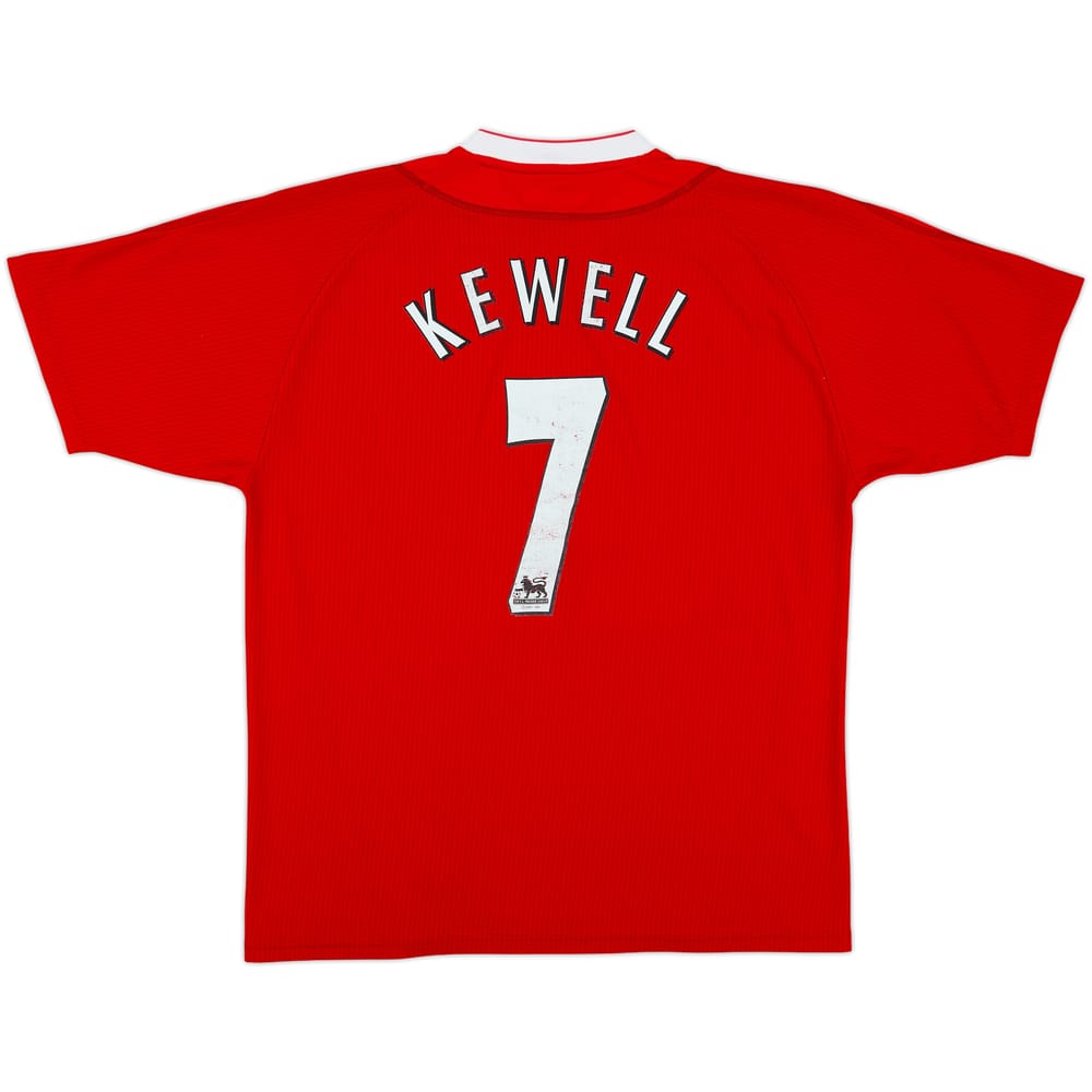 2002-04 Liverpool Home Shirt Kewell #7 - 6/10 - (L)