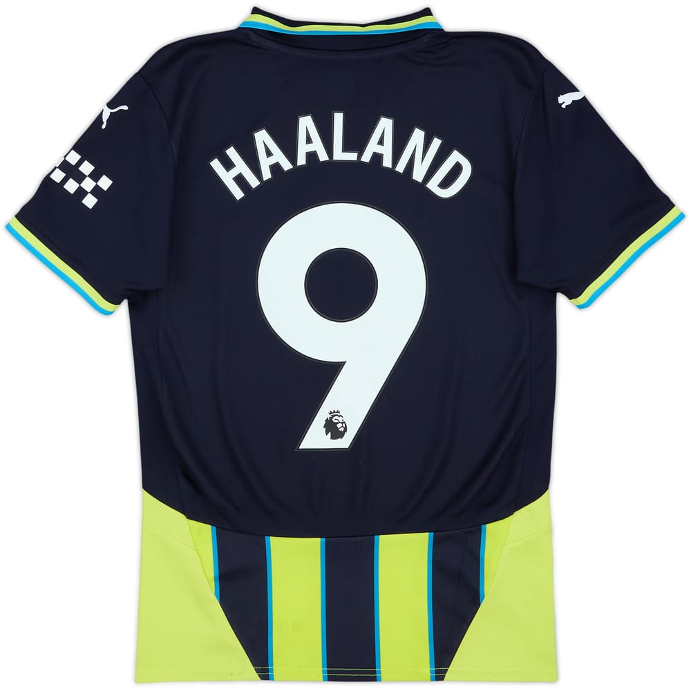 2024-25 Manchester City Away Shirt Haaland #9 - 10/10 - (XS)