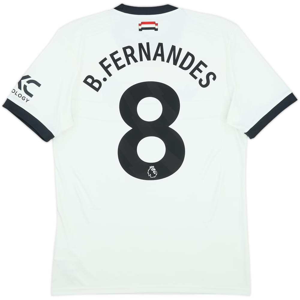 2024-25 Manchester United Third Shirt B.Fernandes #8 - 7/10 - (M)