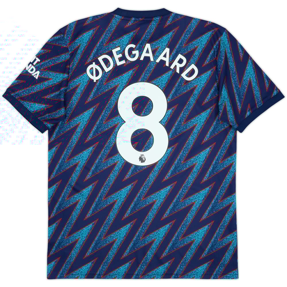 2021-22 Arsenal Third Shirt Odegaard #8 - 9/10 - (M)