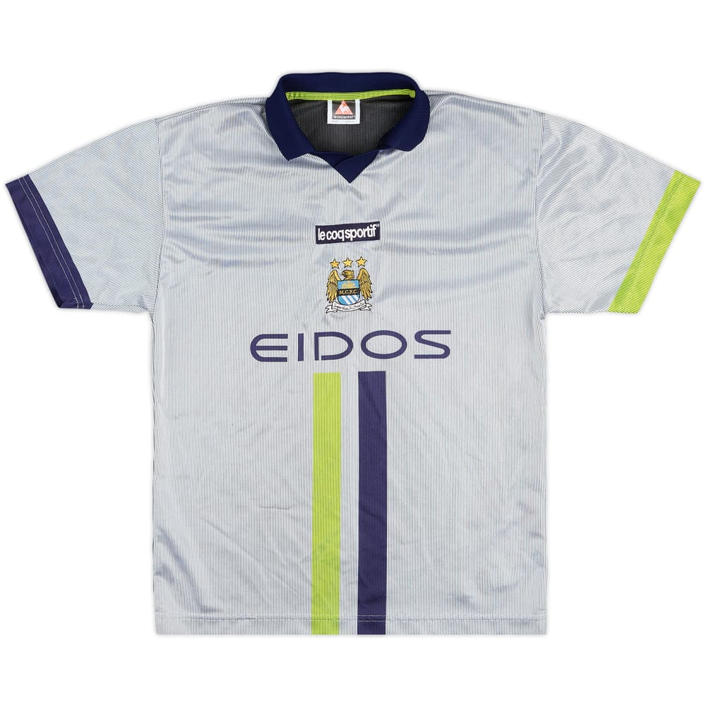 2000-02 Manchester City Away Shirt - 7/10 - (XL.Boys)