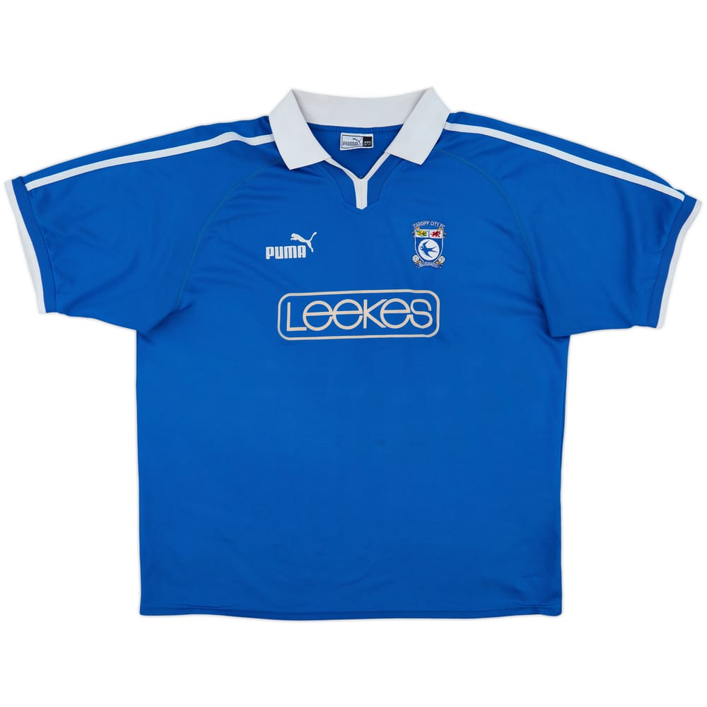 2002-03 Cardiff Home Shirt - 6/10 - (XXL)