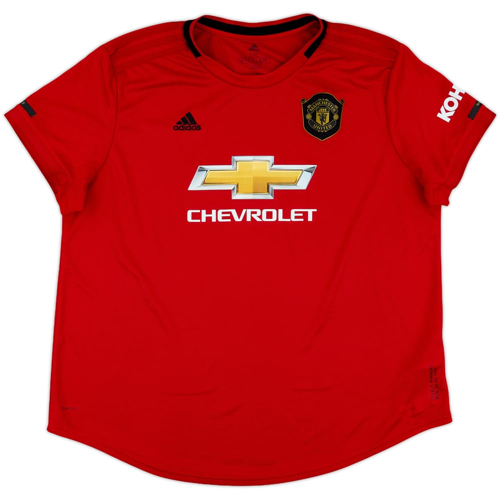 2019-20 Manchester United Home Shirt - 8/10 - (Women's XXL)