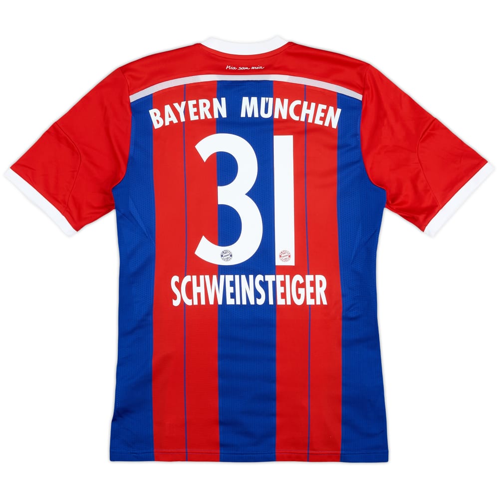 Camiseta de local del Bayern Munich 2014-15 Schweinsteiger #31 - 9/10 - (L)