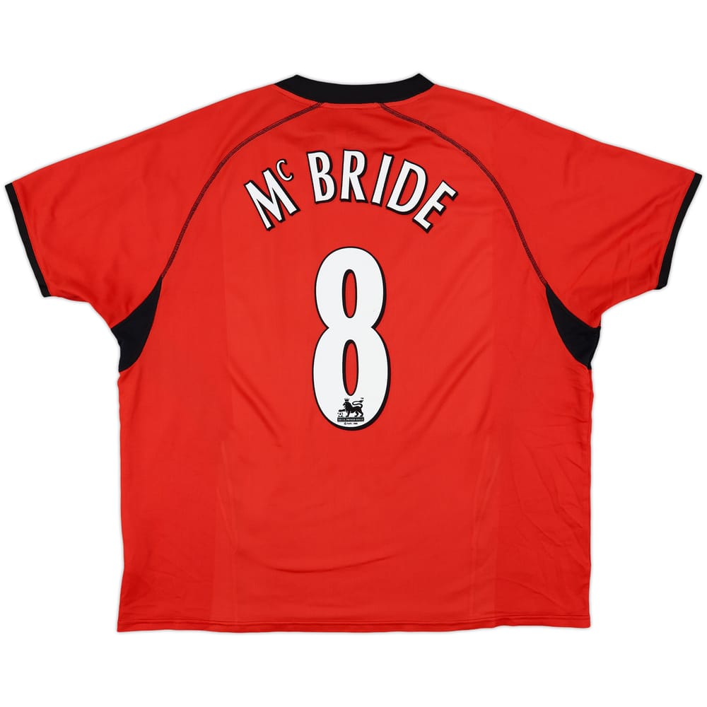 2003-04 Fulham Third Shirt Mcbride #8 - 8/10 - (XXL)