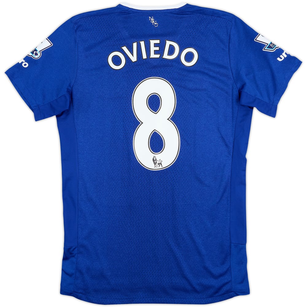 2015-16 Everton Home Shirt Oviedo #8 - 8/10 - (S)