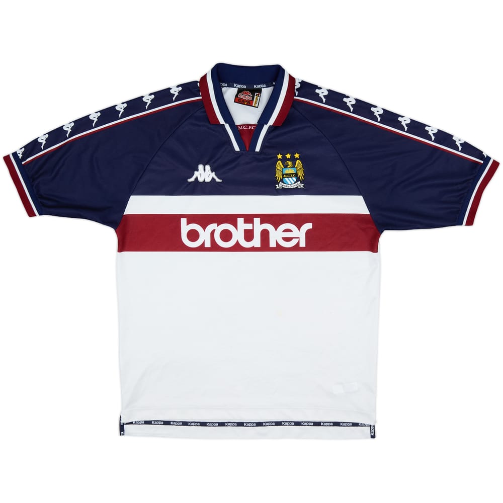 1997-98 Manchester City Away Shirt - 9/10 - (XL)
