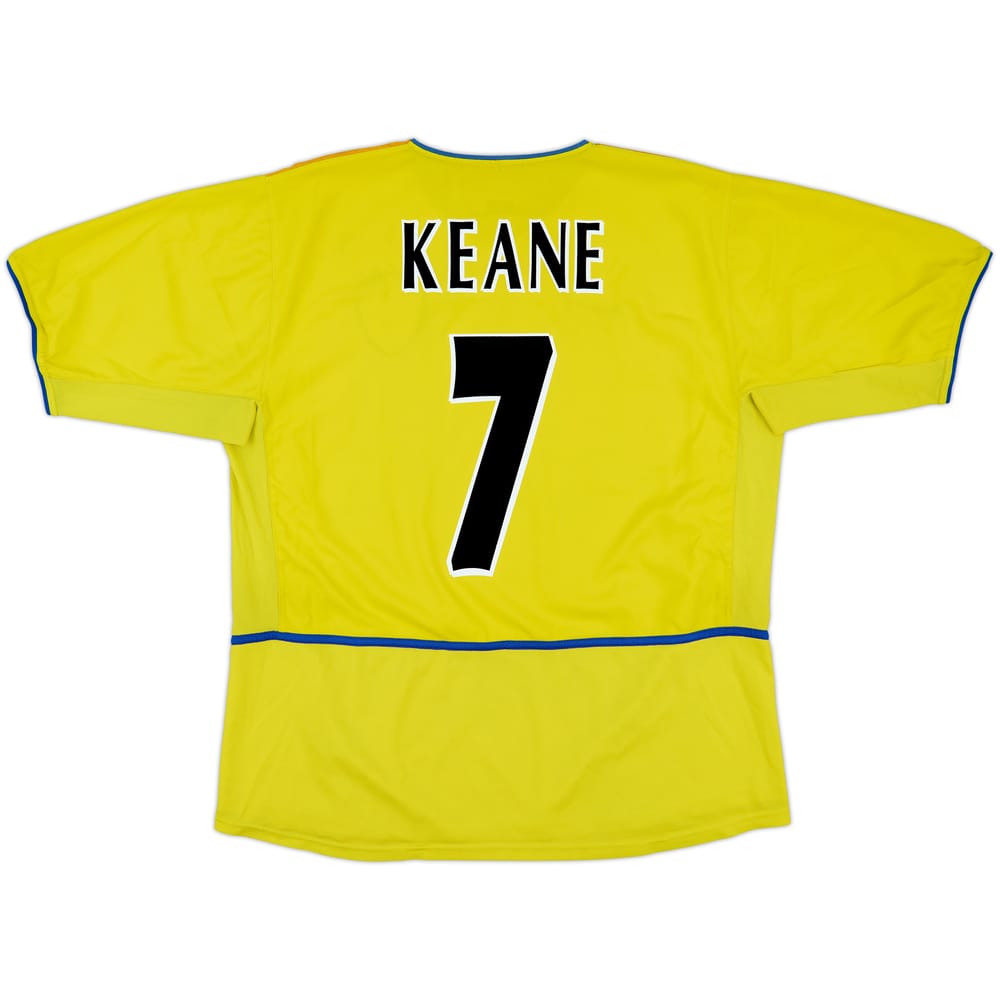 2002-03 Leeds United Away Shirt Keane #7 - 7/10 - (XXL)