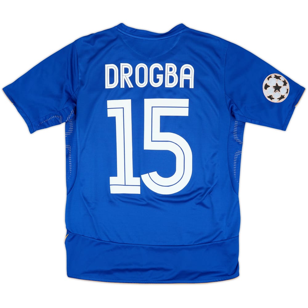 2005-06 Chelsea Centenary Home Shirt Drogba #15 - 6/10 - (M)