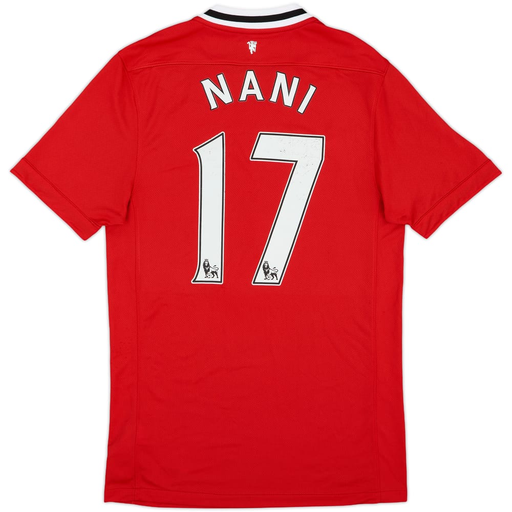 2011-12 Manchester United Home Shirt Nani #17 - 6/10 - (S)