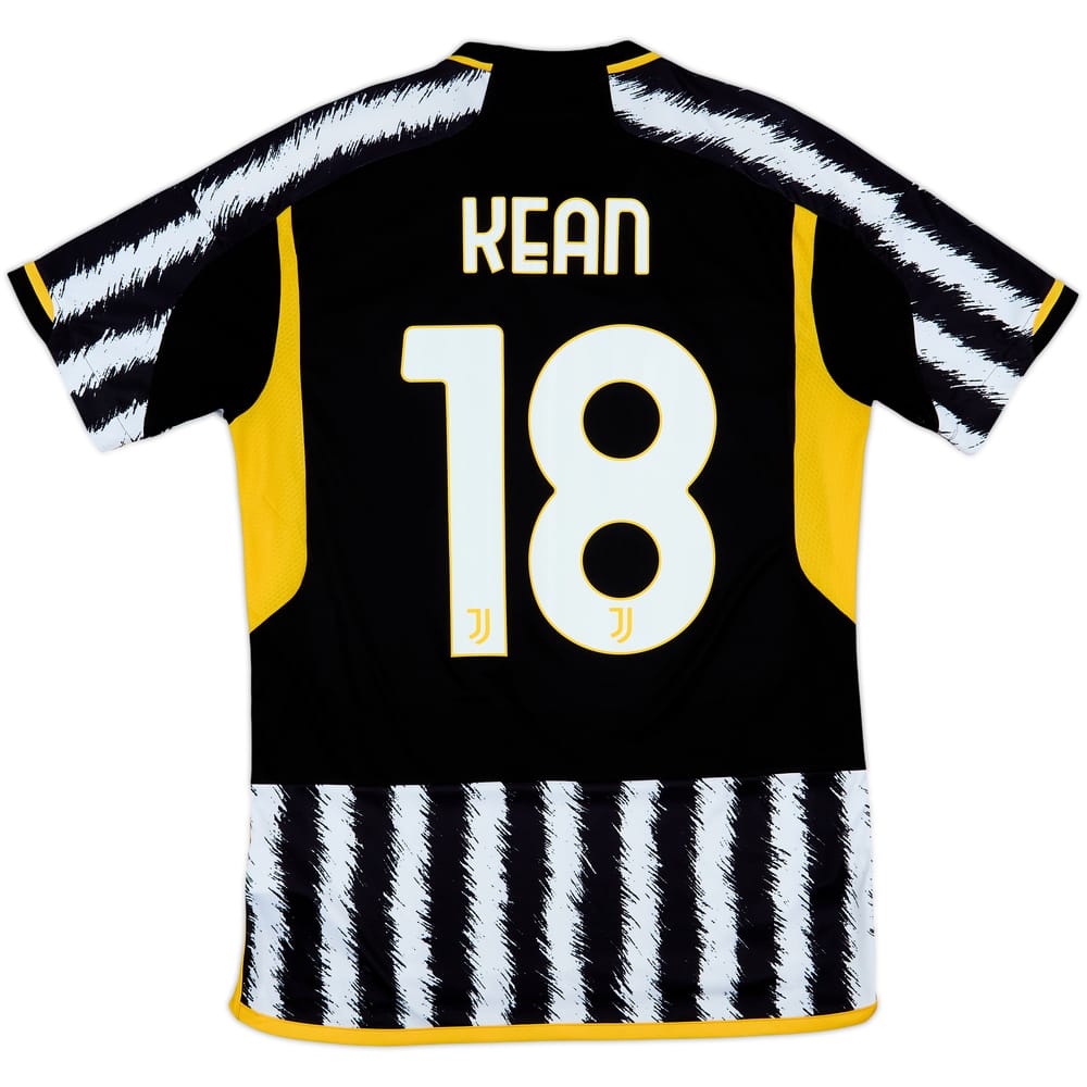 2023-24 Juventus Home Shirt Kean #18 - 8/10 - (M)