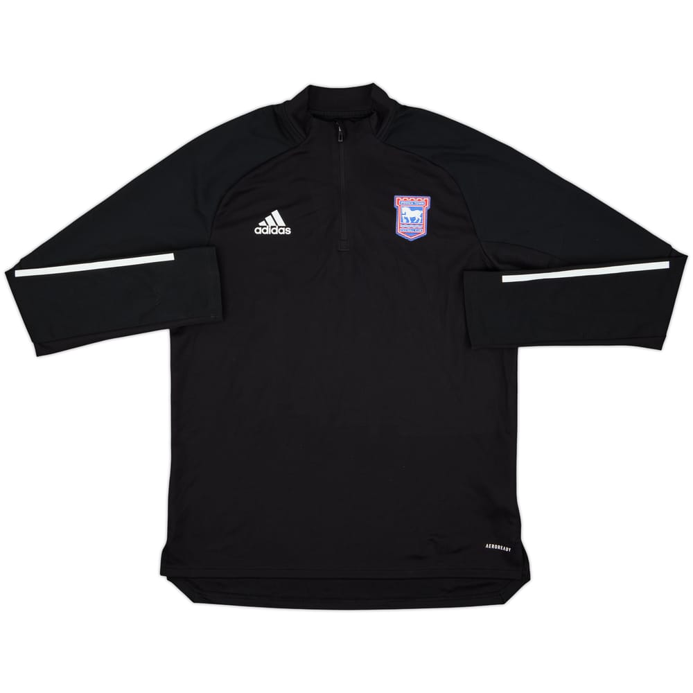 2021-22 Ipswich adidas 1/4 Zip Drill Top - 10/10 - (L)
