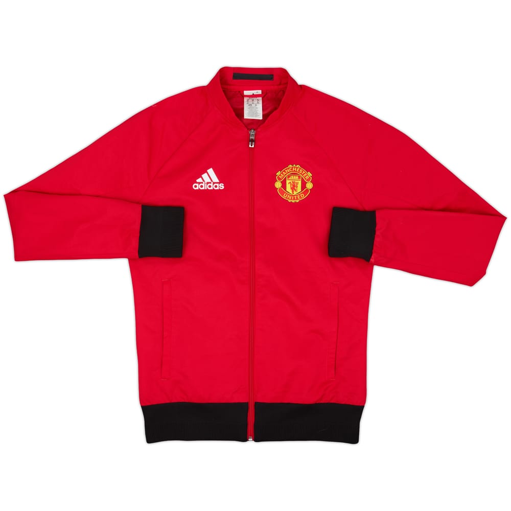 2015-16 Manchester United adidas Track Jacket - 9/10 - (XS)