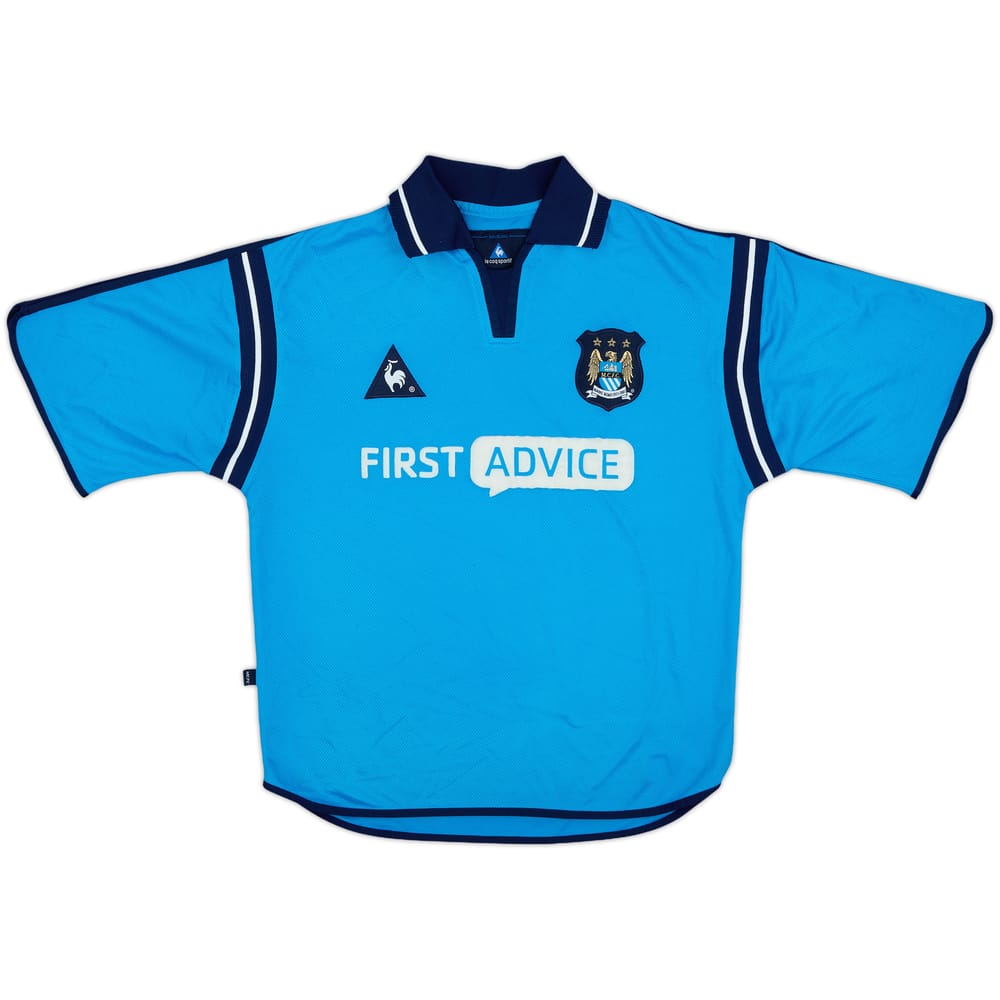 2001-02 Manchester City Home Shirt - 6/10 - (S)