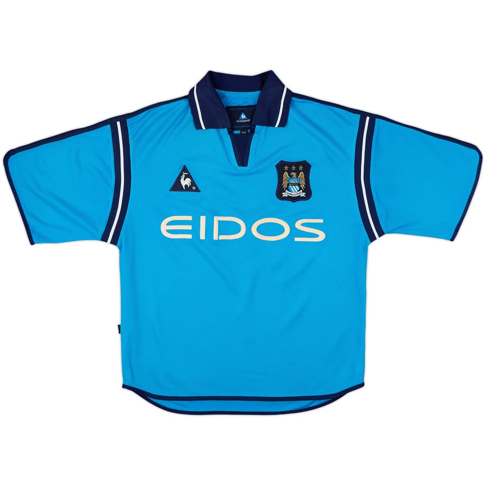 2001-02 Manchester City Home Shirt - 8/10 - (S)