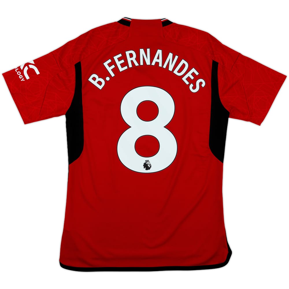 2023-24 Manchester United Home Shirt B.Fernandes #8 - 8/10 - (M)