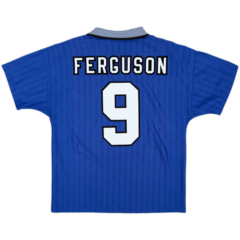 1995-97 Everton Home Shirt Ferguson #9 - 6/10 - (L)