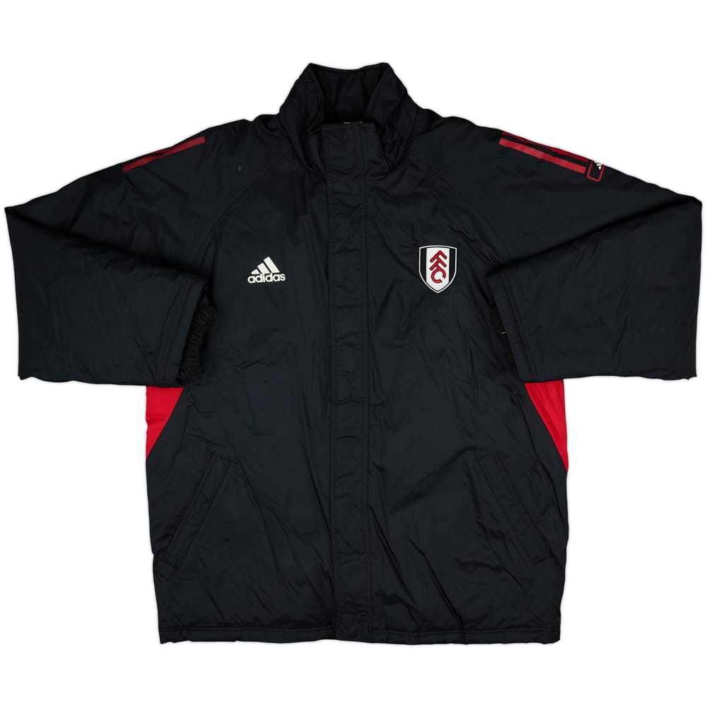 2001-02 Fulham adidas Padded Bench Coat - 8/10 - (XL)