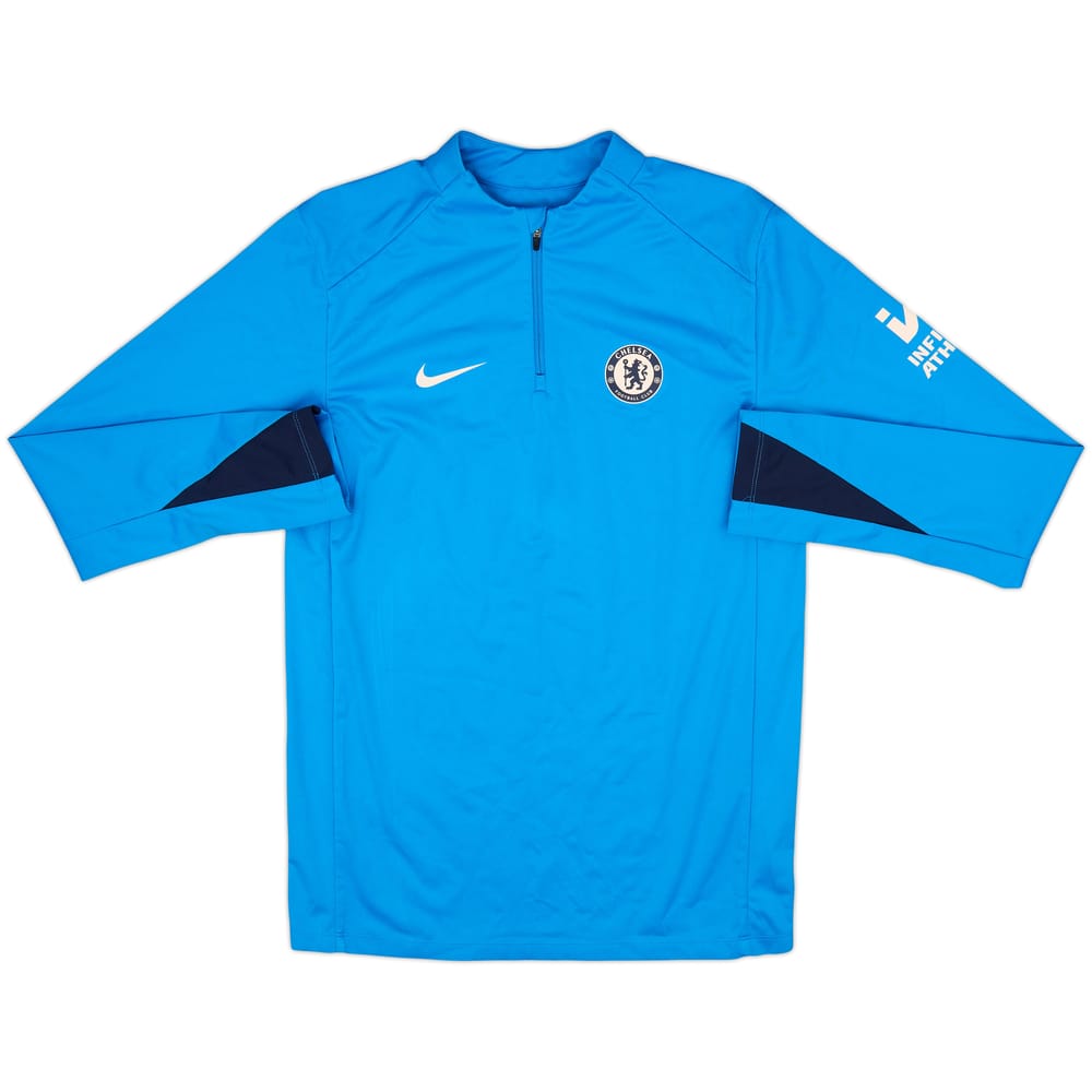 2024-25 Chelsea Nike 1/4 Zip Training Top - 8/10 - (S)