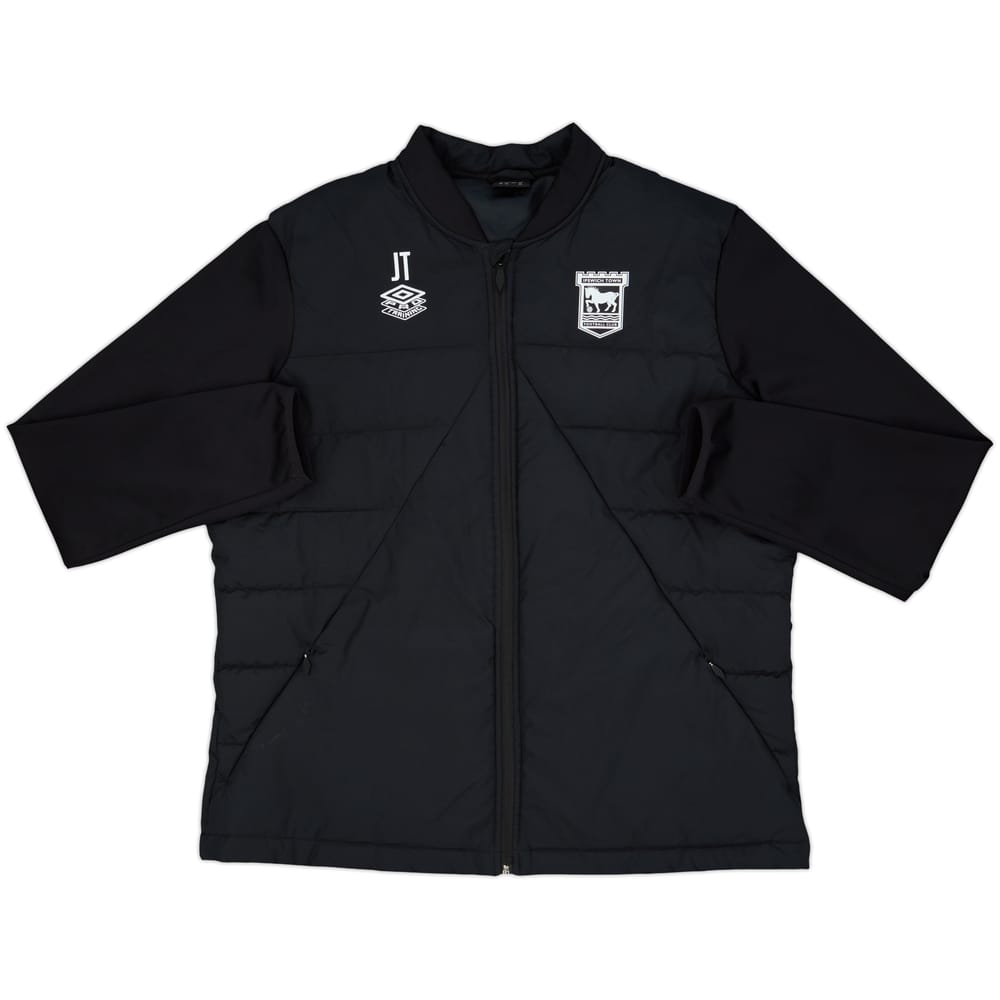 2023-24 Ipswich Umbro Staff Issue Padded Bench Coat JT - 10/10 - (3XL)