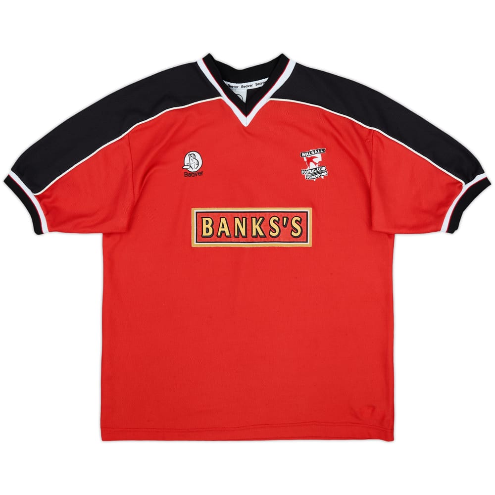 1999-00 Walsall Home Shirt - 8/10 - (M)