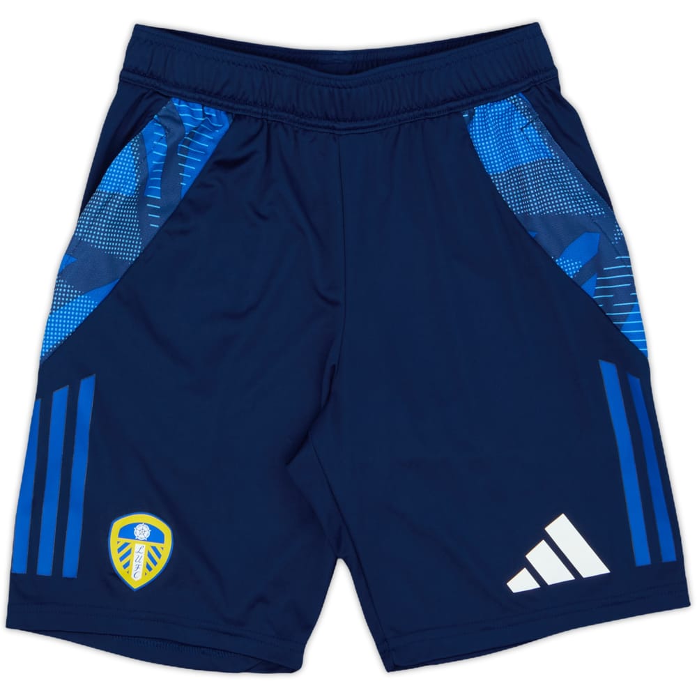 2024-25 Leeds adidas Training Shorts - 8/10 - (XS)
