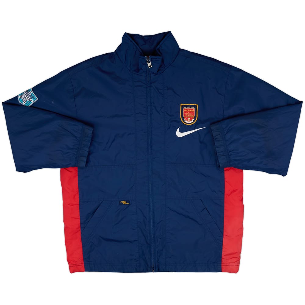 1996-98 Arsenal Nike Padded Bench Coat - 8/10 - (L)