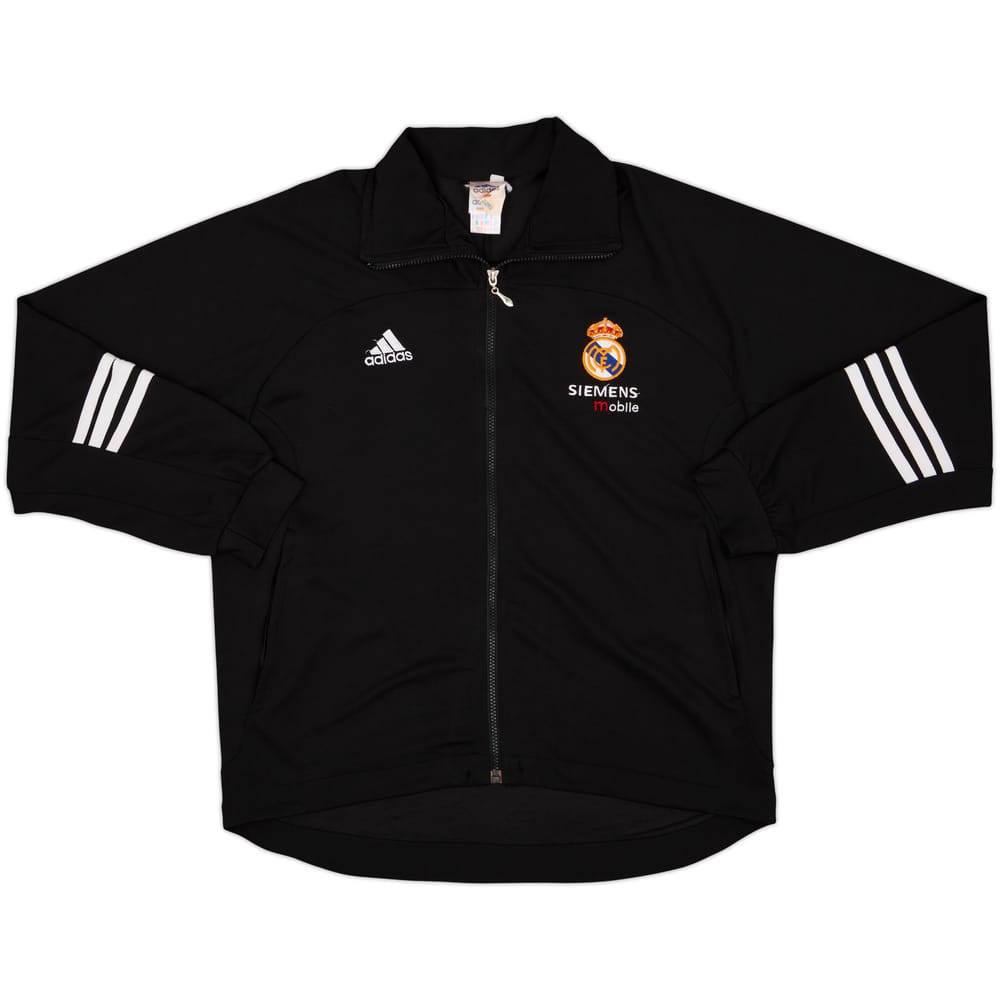 2002-03 Real Madrid Player Issue adidas Track Jacket - 5/10 - (XL)