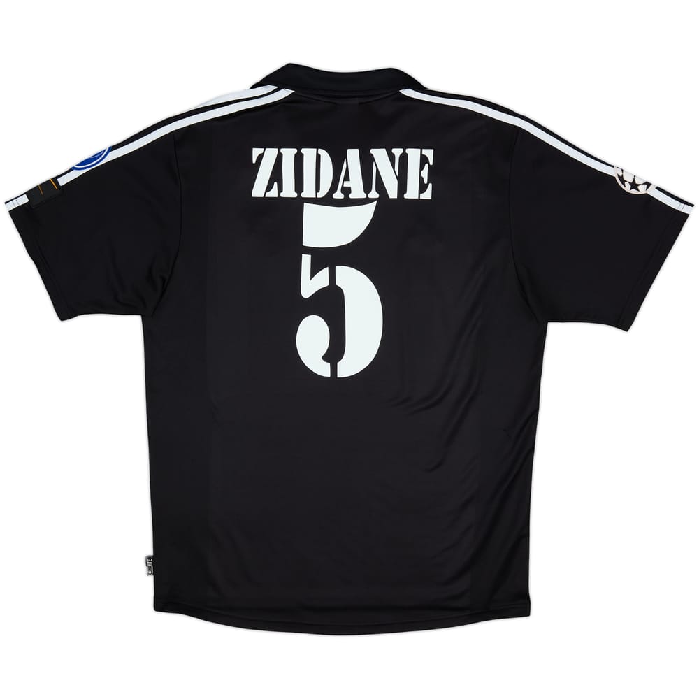 2001 Real Madrid Camiseta de visitante Zidane #5 - 8/10 - (L)