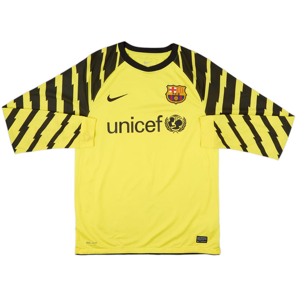2010-11 Barcelona GK Shirt - 6/10 - (M)