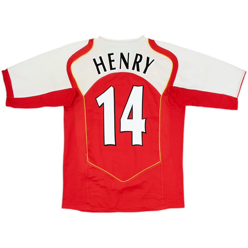2004-05 Arsenal Home Shirt Henry #14 - 7/10 - (M)