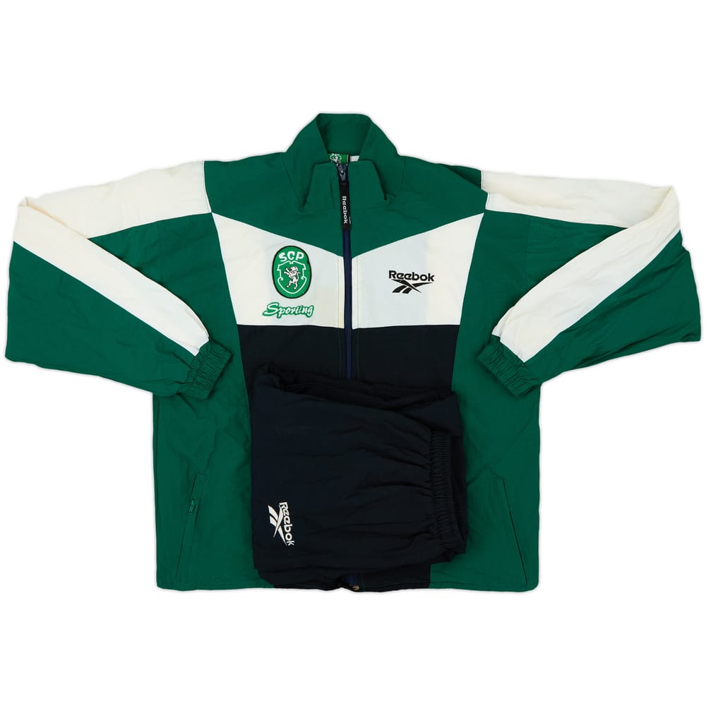 1998-99 Sporting CP Reebok Chándal - 8/10 - (L. Niños)