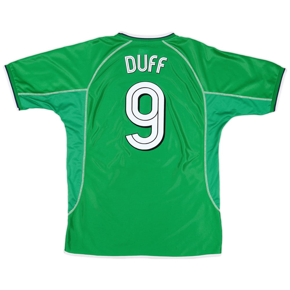 2001-03 Ireland Home Shirt Duff #9 - 7/10 - (XL)