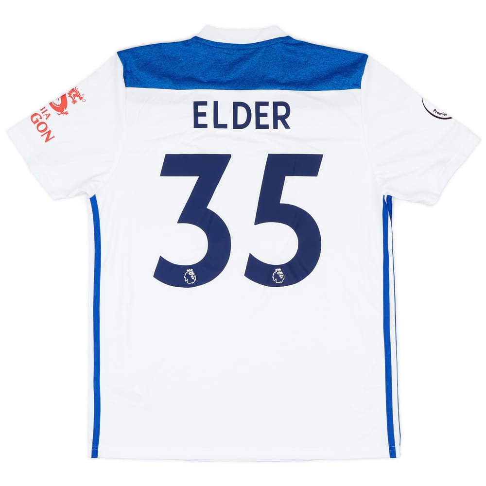 2018-19 Leicester Match Issue Third Shirt Elder #35