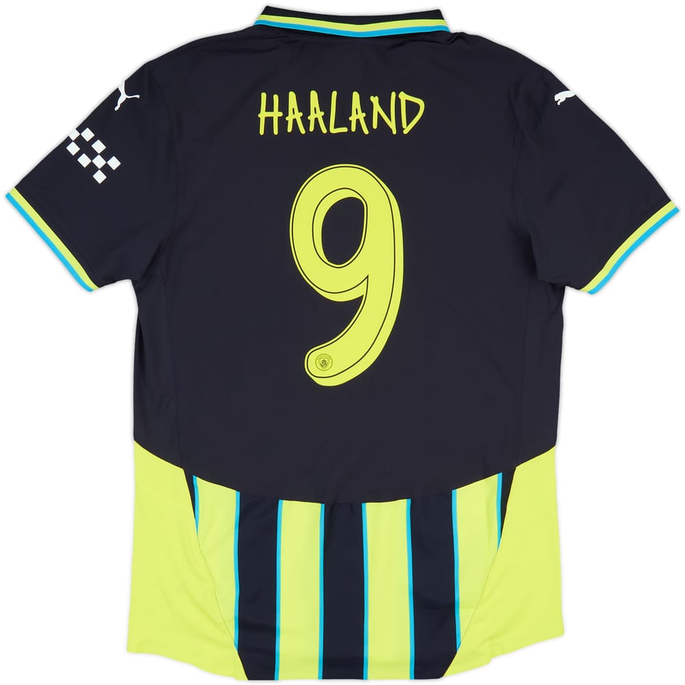 2024-25 Manchester City Authentic Away Shirt Haaland #9