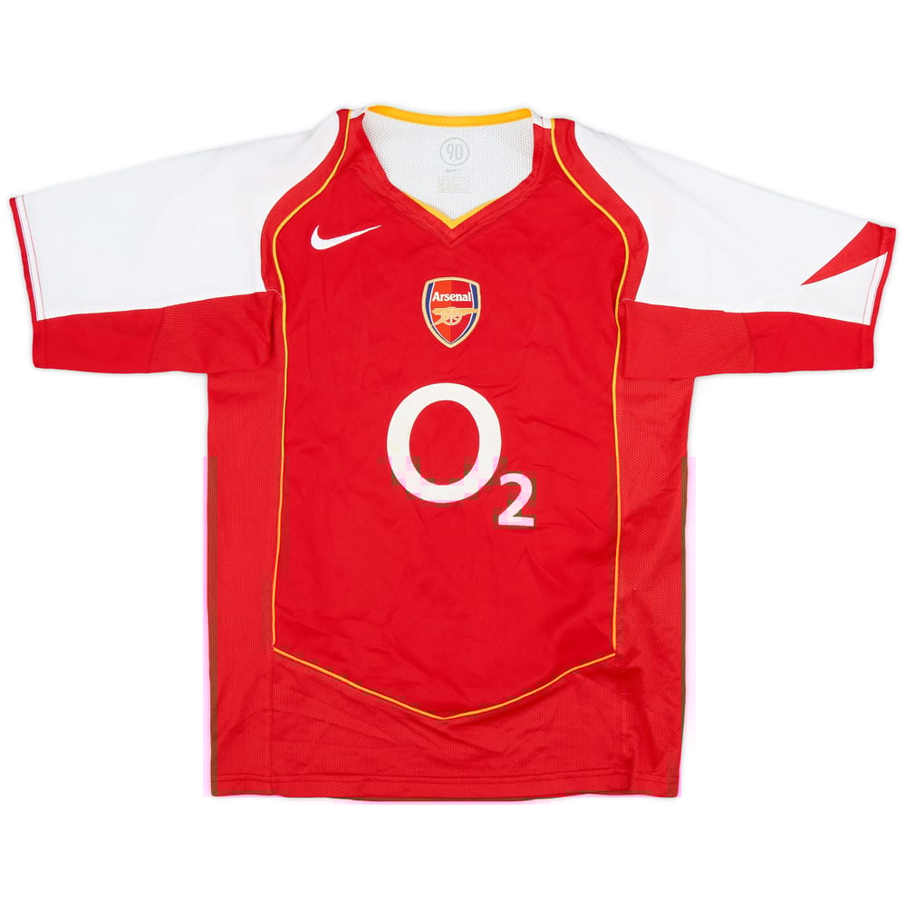 2004-05 Arsenal Home Shirt - 9/10 - (L.Boys)