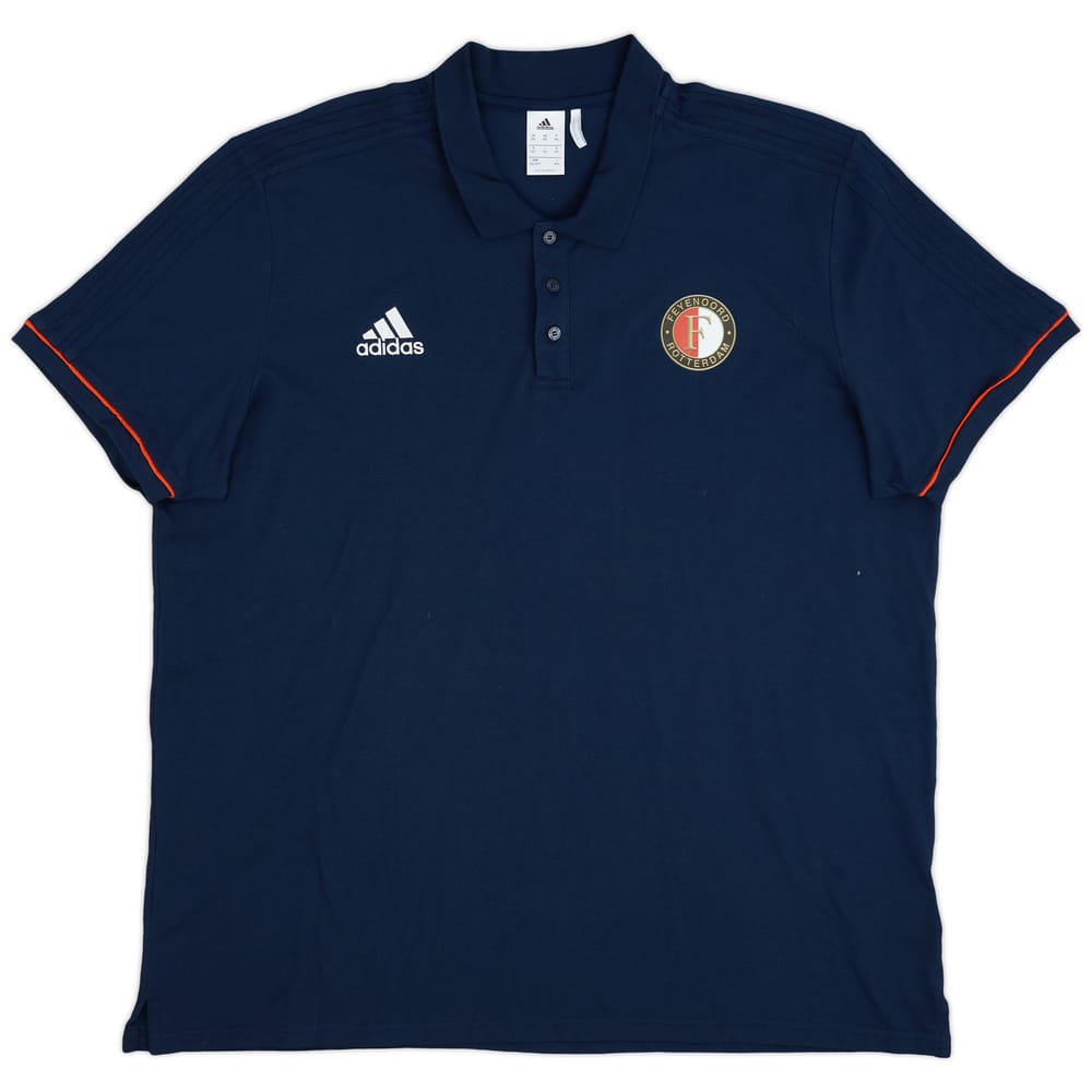 2017-18 Feyenoord adidas Polo Shirt - 8/10 - (3XL)