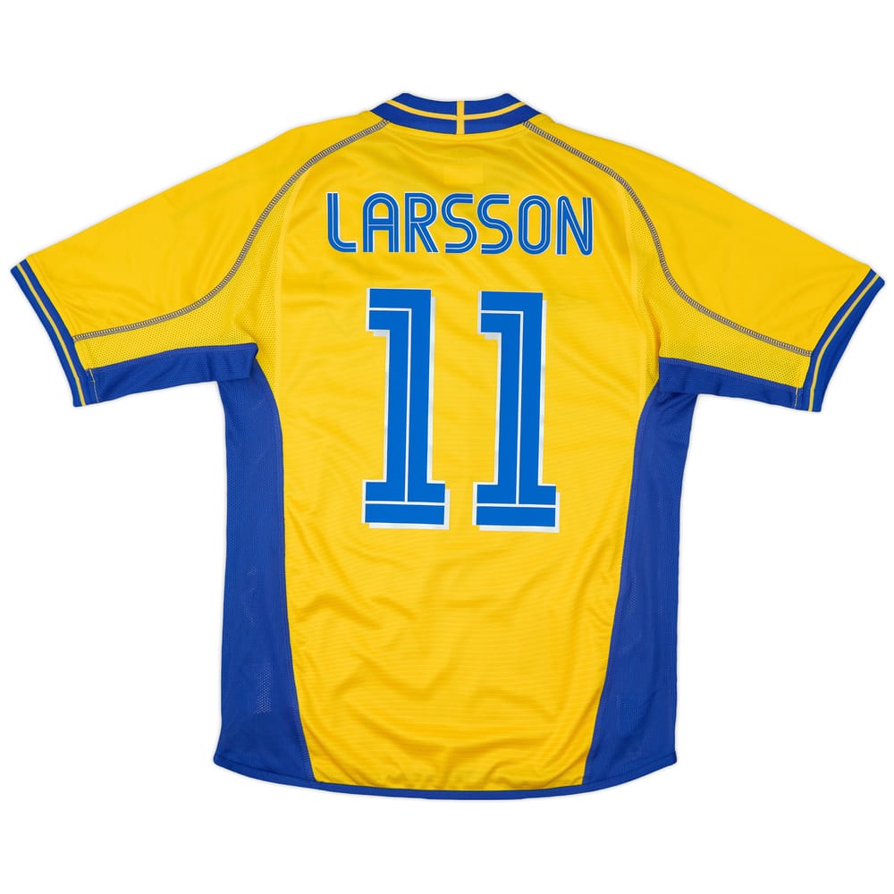 2003-04 Sweden Home Shirt Larsson #11 - 8/10 - (S)