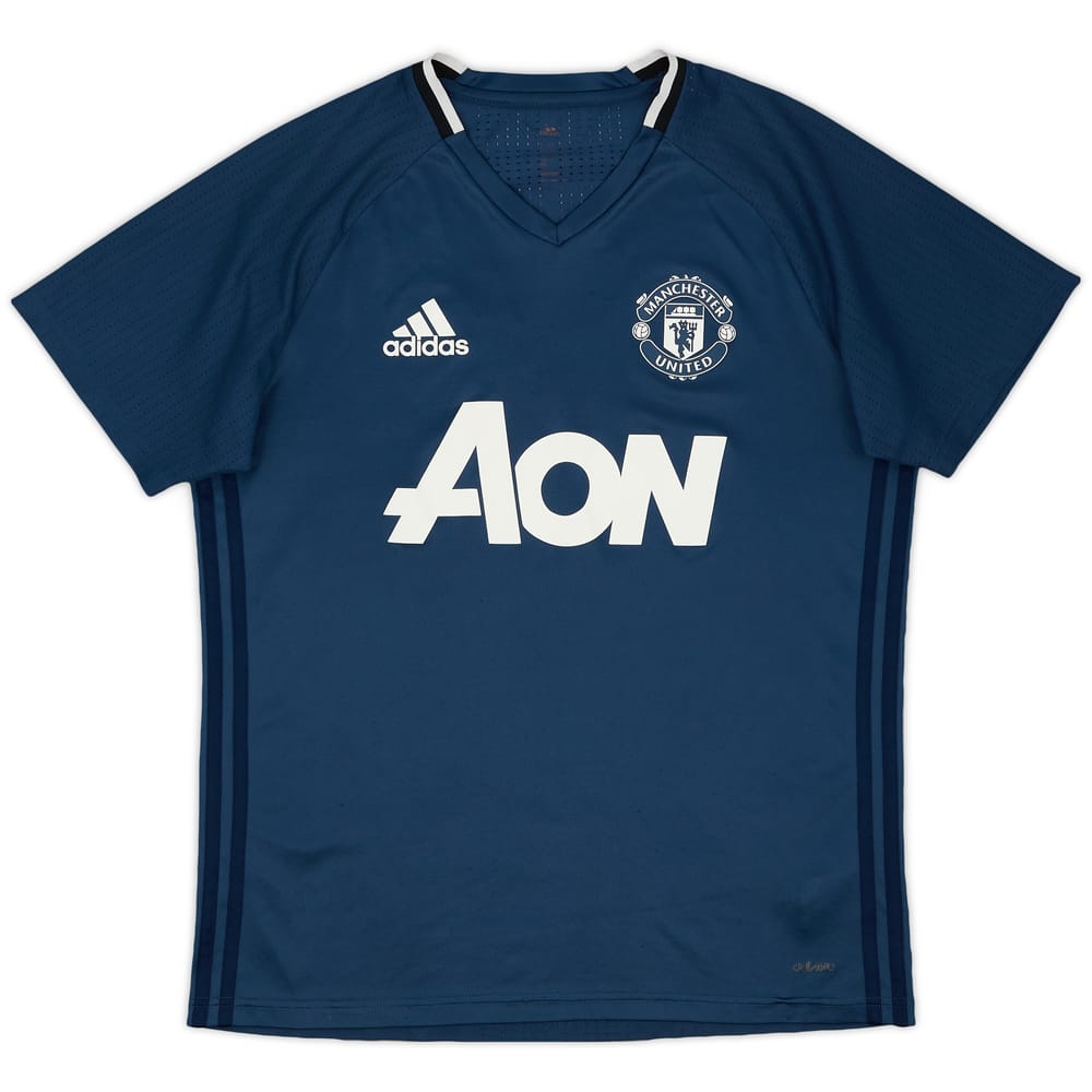 2016-17 Manchester United adizero Training Shirt - 7/10 - (M)