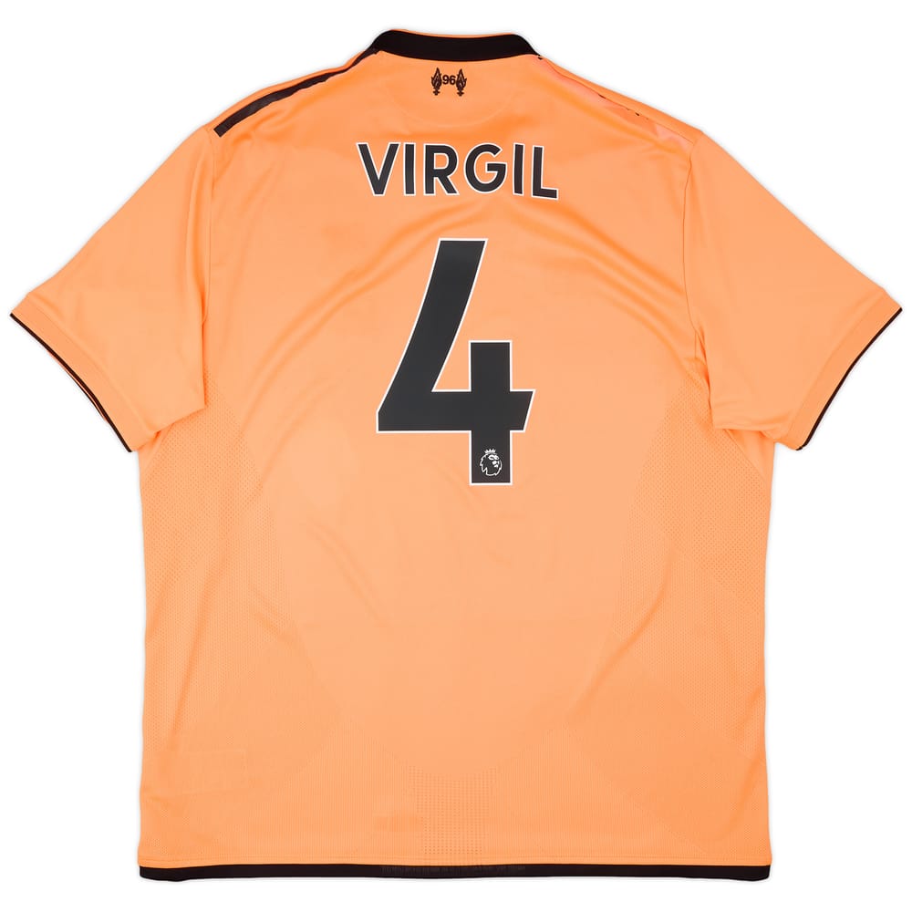 2017-18 Liverpool 125 Years Third Shirt Virgil #4 - 5/10 - (XL)